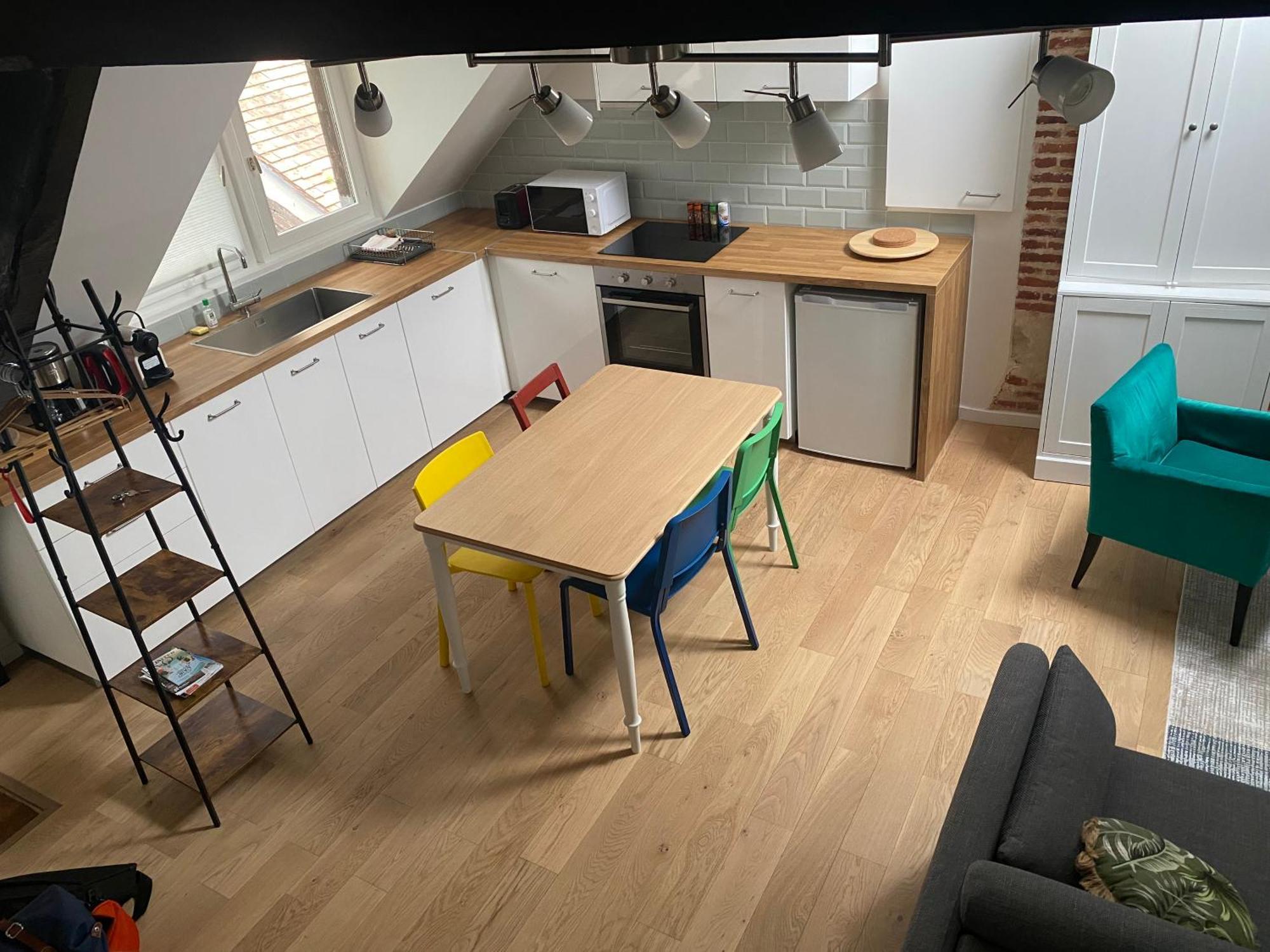 Apartmán Le Papillon Bleu Honfleur Exteriér fotografie